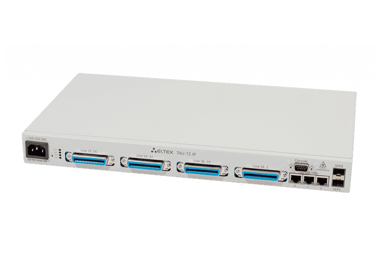 TAU-72 | Eltex VoIP шлюз 72 FXS