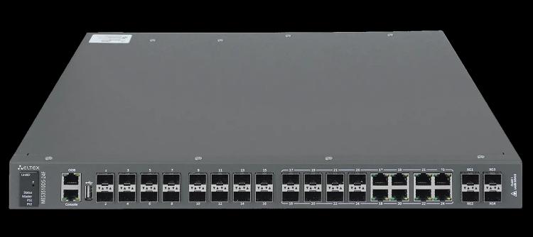MES3510DS-24F | Промышленный коммутатор Eltex 16 портов 1G (SFP), 8 combo-портов 1G, 4 порта 10G (SFP+)